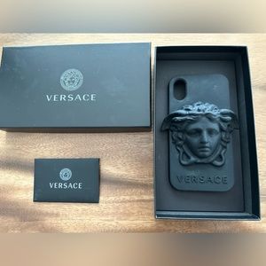 Versace Silicon Medusa- Fits IPhone X